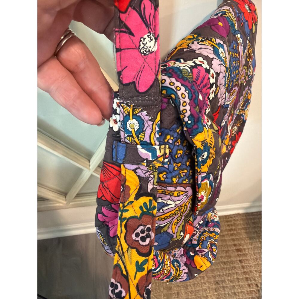 Vera Bradley Rothvale Shoulder Bag in the Bouquet pattern - Picture 3 of 5